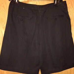 NEW FILA Sport 36 x 9” men’s herringbone black tonal stripe golf shorts washed